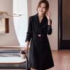 Элегантное черное платье-блейзер KAVON для женщин