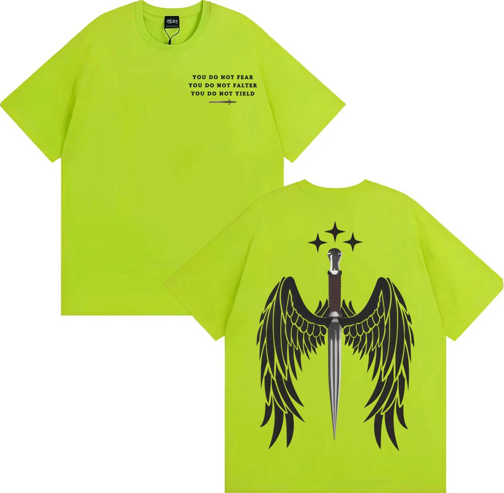 Limited Bat Boys Azriel Shadowsinger T Shirt Unisexs Clothing Harajuku Vintage Graphic T Shirts Male Summer Tops Short Sleeve Tees