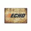 Винтажный знак из металла для стены с изображением бензопилы Echo, Декор для кухни