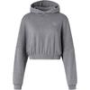 Originals КРОП-ХУДИ ACID WASH Толстовка Женская Серая IW5492