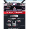 Для MAZDA EZ60 2025 EZ-60 Автомобильная защитная пленка для салона Экран центральной консоли TPU Навигация Антицарапающая пленка