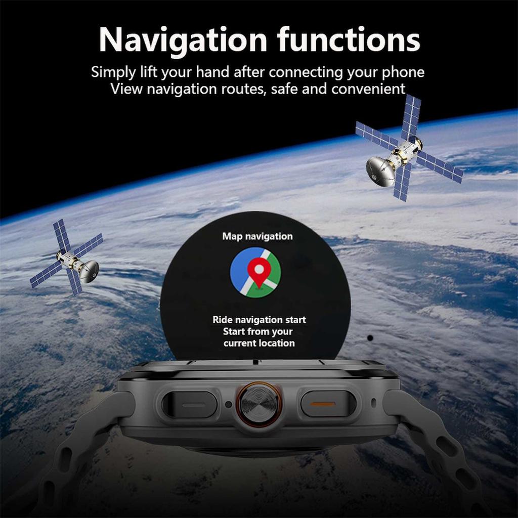 2024 Новинка для SACOSDING Watch 7 Классические умные часы для мужчин и женщин Пользовательский циферблат HD AMOLED Голосовой вызов NFC GPS Трекер Спортивные часы