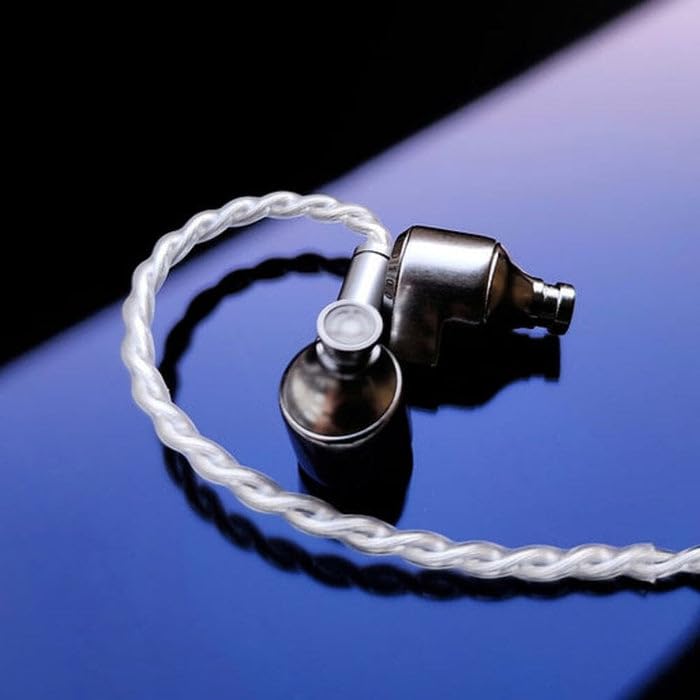 HiFiGo ORIVETI OD100 Динамический драйвер Портативные наушники 1DD DLC HiFi IEM 9,2 мм Внутриканальные мониторы, Внутриканальные (Серебряный)