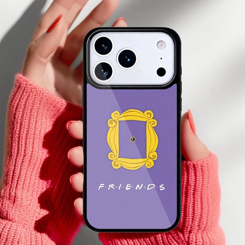 Friends TV Show soft Phone Case for iPhone 17 16 15 14 13 Pro Max Back Cover for 12 11 Pro Coque