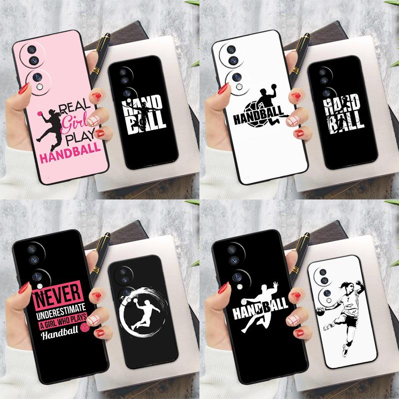 Handball Sport Case For Honor 200 Pro X9c X9a X8a X7a X6a X7 X8 X9 X8b X9b 50 70 90 Magic 5 6 Lite Cover