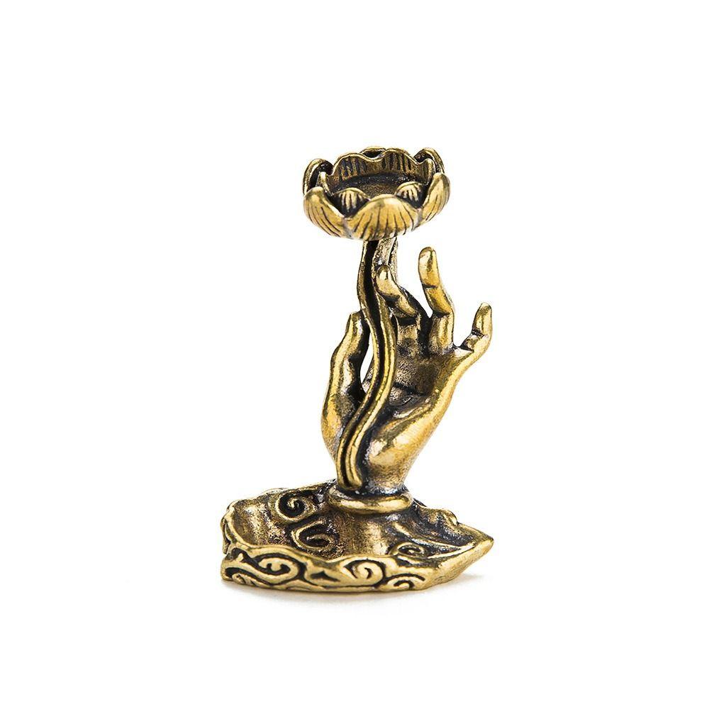 Portable Buddha's Hand Incense Holder Buddha's Hand Reverse Flow Incense Tray Tearoom