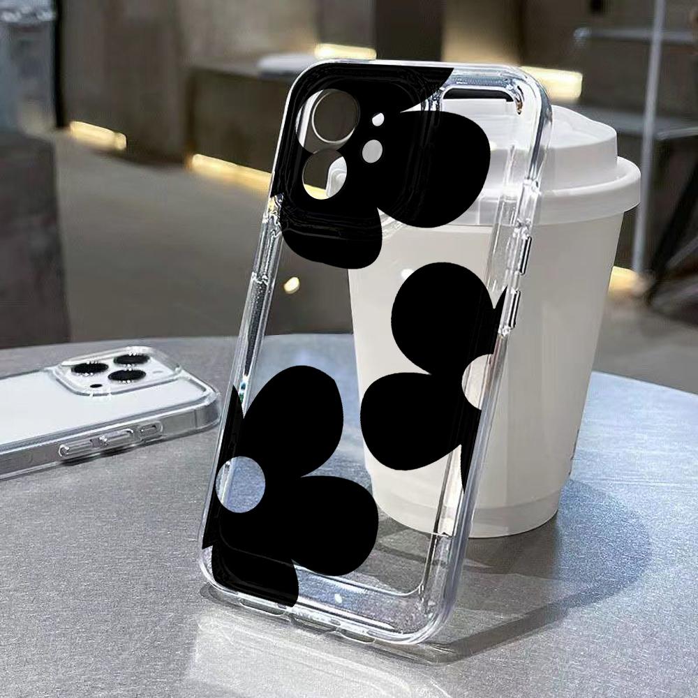 Прозрачный чехол для Samsung Galaxy S24 Ultra S23 FE S22 S21 S20 S10 Plus A55 A54 A35 A34 A15 A14 A05 Мягкий ТПУ Противоударный Чехол