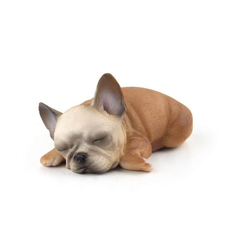Коллекционная фигурка французского бульдога с реалистичным дизайном для домашнего декора и в качестве подарка