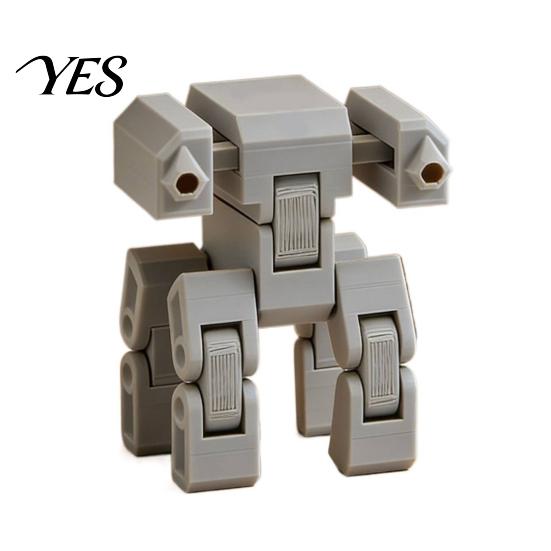 Multi-joint Movable Robot 3D Printed Transforming Toy, Multi-Joint Fidget Collectible Figure Stress Relief Figurine for Home Office Decoration
