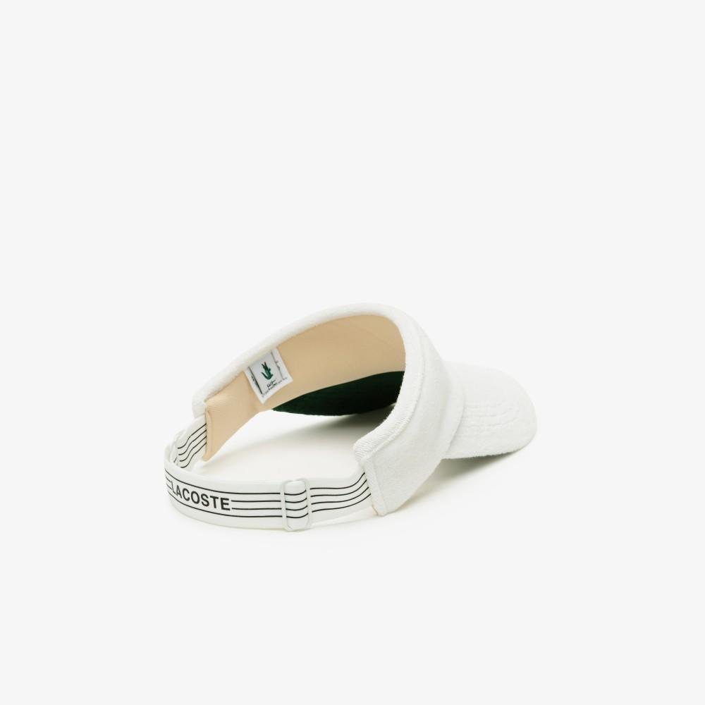 Lacoste Женский терри-козырек от солнца RK348E-56G70V