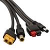 4-в-1 Солнечные Коннекторы-Адаптеры для Входов XT60 DC5521 и DC7909 Эффективный Зарядный Кабель для Солнечных Электростанций