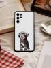 Goofy Silly Cats Big eyes Phone Case For Samsung S26,S25,S24,S23,S22,S21,S20,Plus,Fe,Lite,Others Black Cover