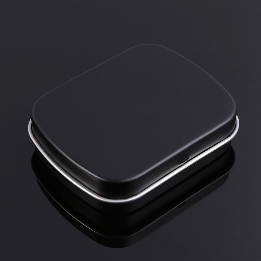 Жестяная коробка для хранения с крышкой, портативная, для ювелирных изделий, денег, монет, конфет, ключей для блеска для губ, пудры, спонжа, принадлежностей