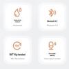 V9 Настоящие беспроводные Bluetooth-наушники с шумоподавлением, долгим временем работы от аккумулятора, цифровым дисплеем и высоким качеством звука для спорта и бега.