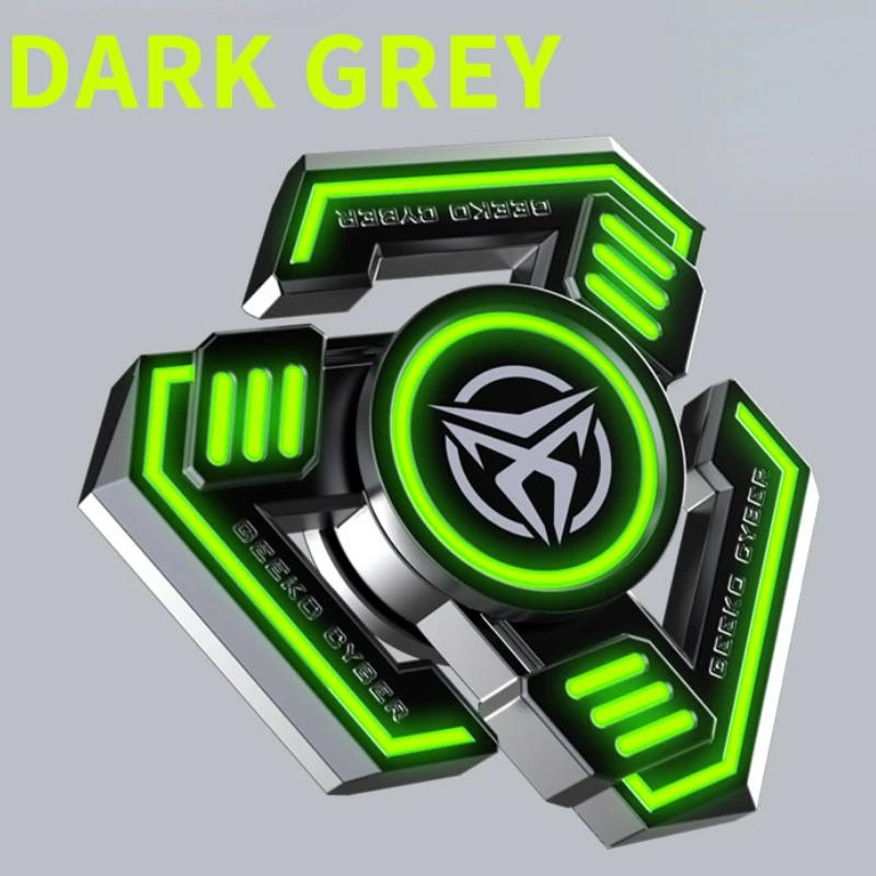 Гироскоп на палец, декомпрессионный инструмент, металлический волшебный спиннер, супер черный, технологические игрушки EDC для взрослых и мальчиков, антистресс ORIGIN