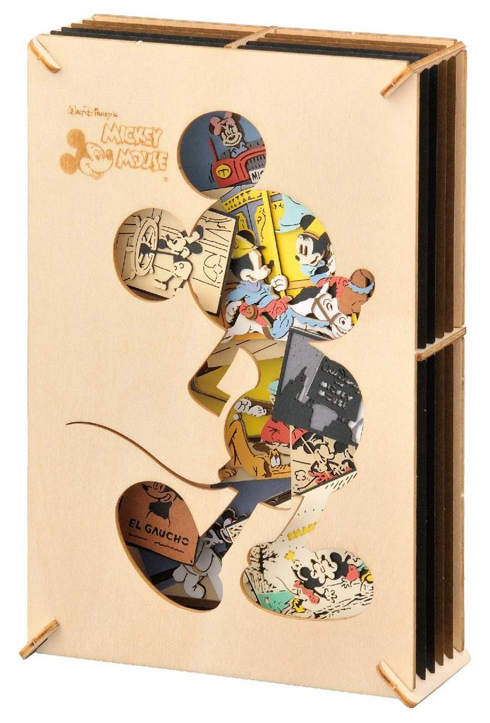 Микки Маус МИККИ МАУС Бумажный театр в стиле дерева