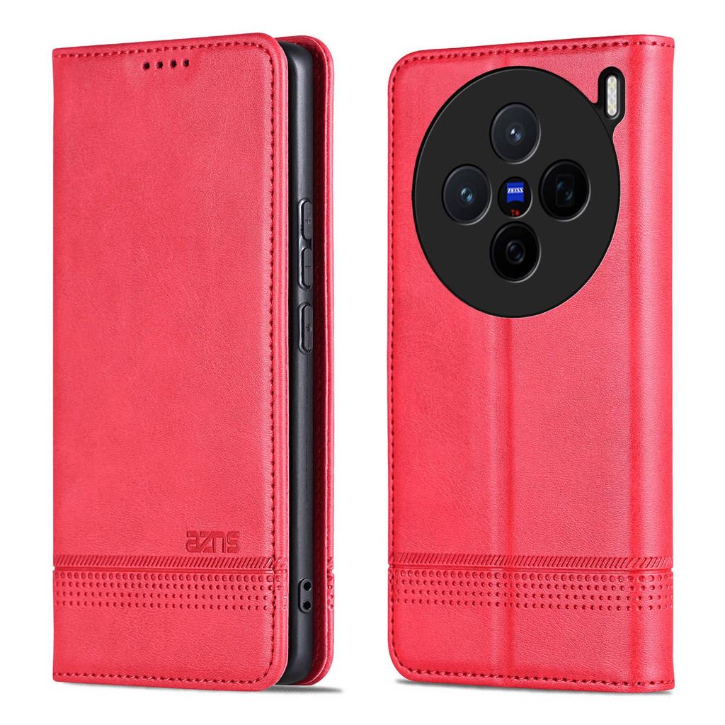 Совместимо с серией vivo X200: Кожаный чехол-книжка 5G для X200, X200 Pro и X200 Pro Mini.