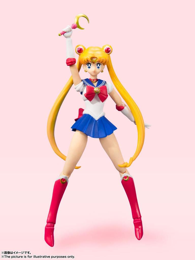TAMASHII NATIONS Sailor Moon Sailor Moon Color 140mm Painted Movable Figure S.H.Figuarts -Animation Edition- Approx. ABS&PVC