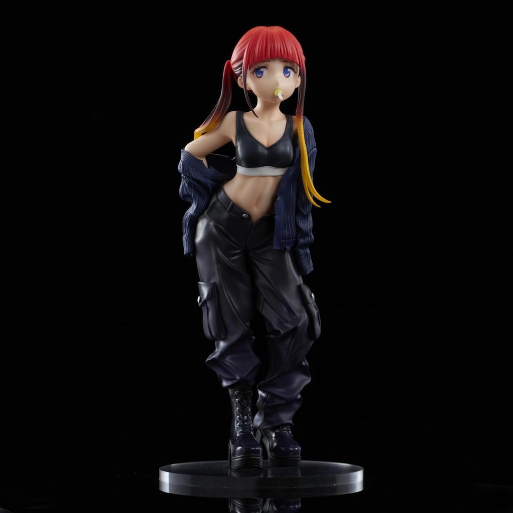 ZOZO BLACK COLLECTION PVC ABS Painted Complete Figure "Gridman Universe" "Chise Asukagawa" Non-scale &