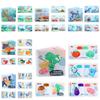 Children's Educational Alphabet Cloth Book Tear-resistant With Sound Paper 3d Dinosaur Ocean Cloth Book