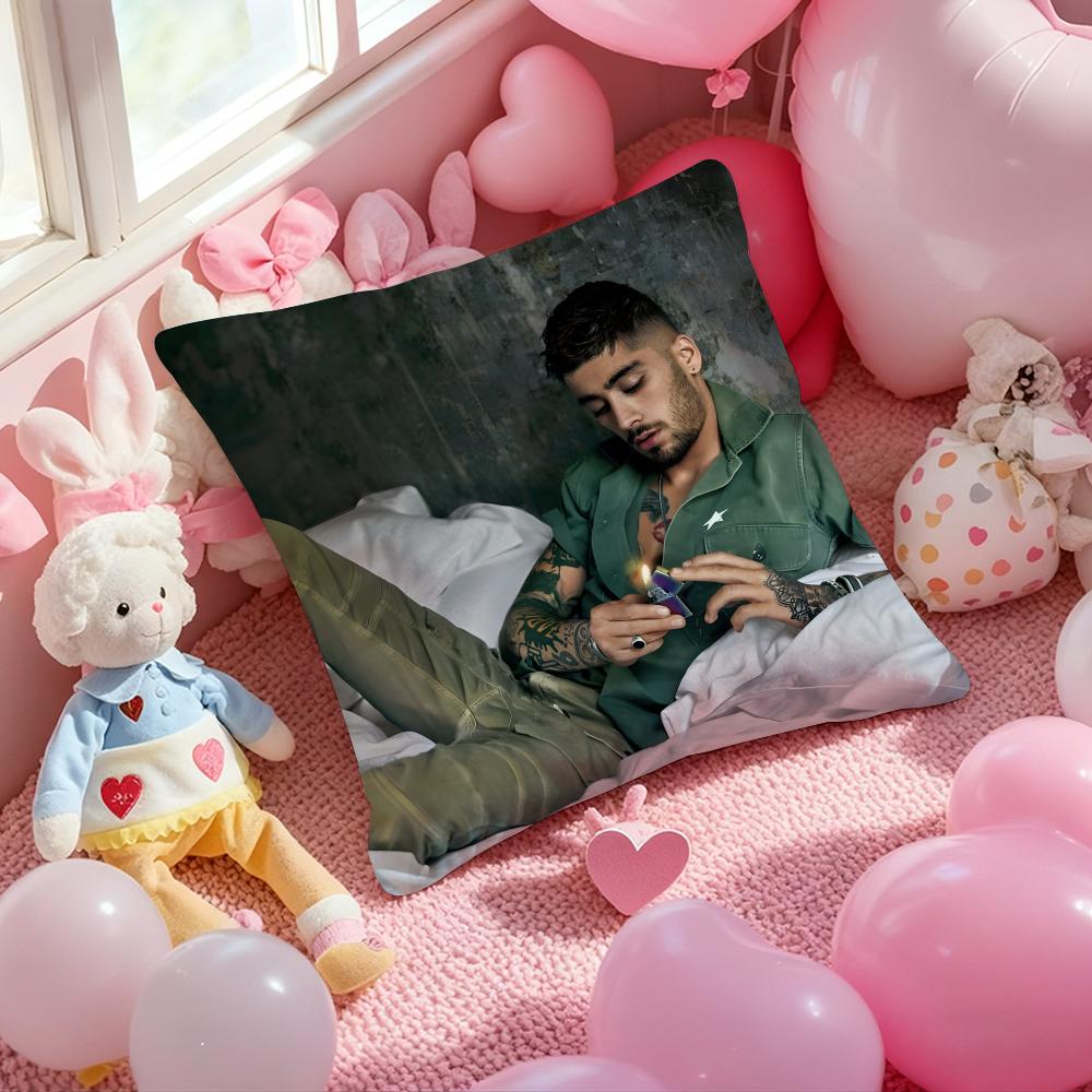 Чехол на подушку с принтом Z-zayn malik для гостиной, дивана и декора спальни
