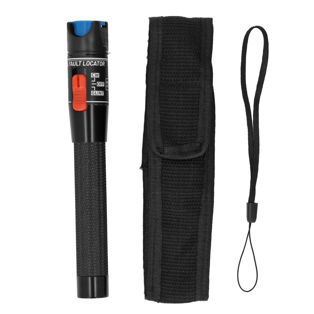 Handheld Visual Fault Detector Fiber Optic Cable Checker Locator Red Light Pen Tester 15KM Output