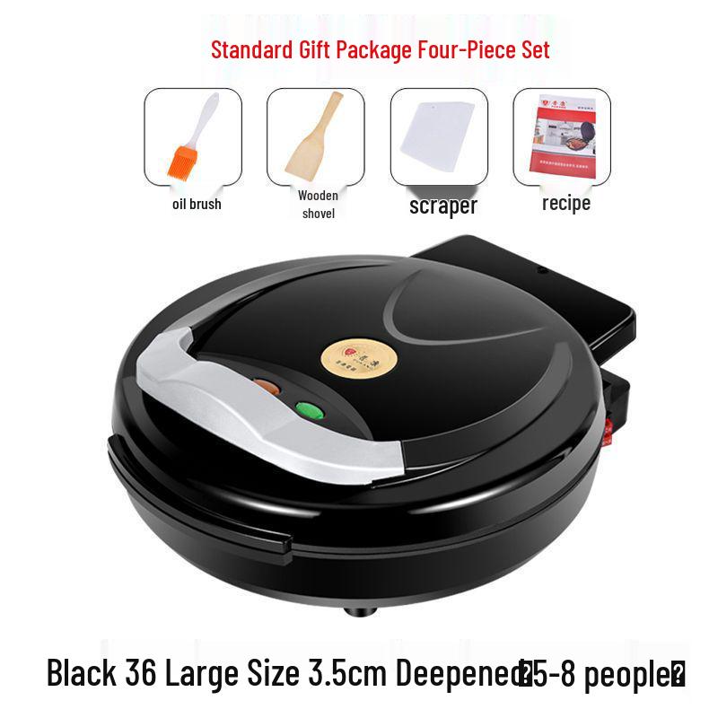 Электрическая блинница с автоматическим контролем температуры, антипригарная, двусторонняя, от старого бренда