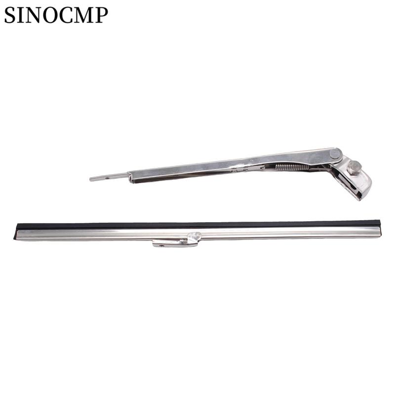 11" Windshield Wiper Arm+10" Blade SI-AT18049 For Jeep Chevy Universal Stainless Steel Spare Parts Auto Windscreen Wipers Parts