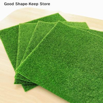 Травяной коврик Зеленый 30*30 см DIY Микроландшафт Искусственные газоны Дерн Ковры Имитация дерна Мох Газон Домашний декор