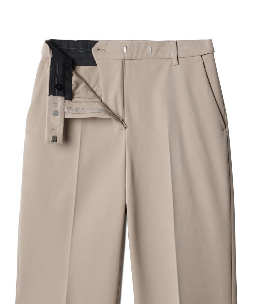 MUSINSA STANDARD WOMAN Women'S Heavyweight Fleece-Lined Wide Hidden Elastic Waist Slacks [Beige]