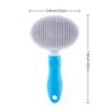 Cat Grooming Brush  Self Cleaning Slicker Brushes for Dogs Cats Pet Brush Tool Gently Removes Loose Undercoat  Mats Tangled Hair Massage-Self