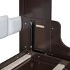 Кровать-шкаф Murphy Bed размера Queen Size, настенная кровать с диваном, деревянная кровать-шкаф Murphy Bed, каркас кровати-платформы, складной комод, скрытый шкаф с подушкой, Sp