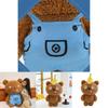 Cute Teddy Bear Stuffed Animal Soft Plush Toy For Kids And Childrens Day Gifts