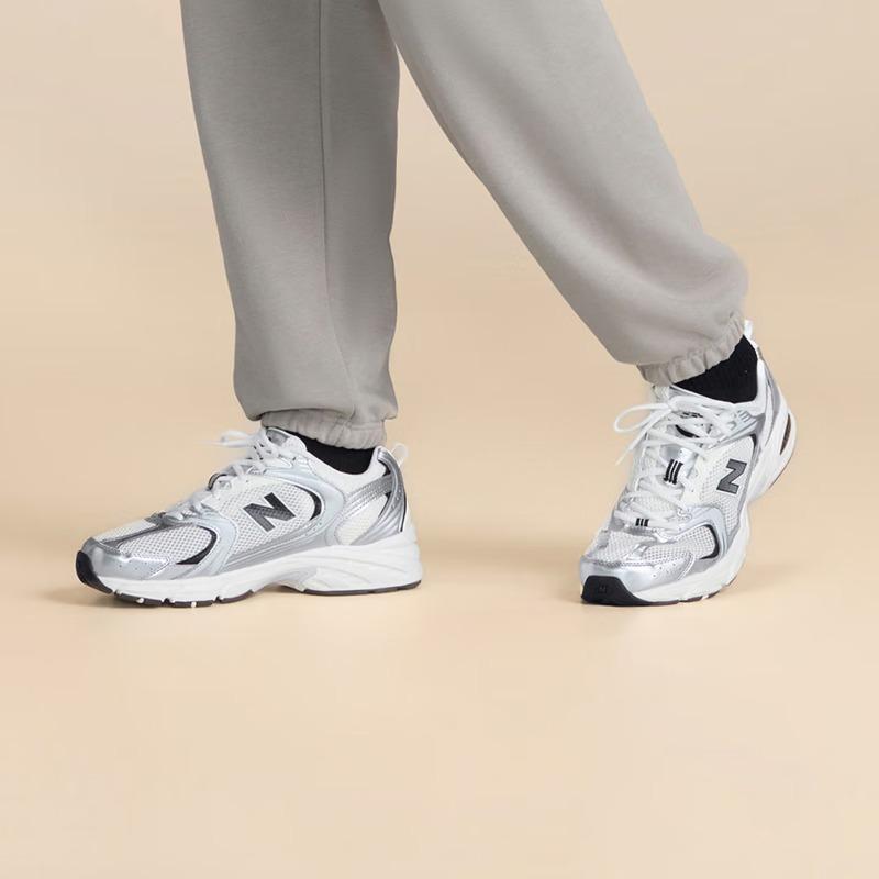 NEW BALANCE Мужские и женские ретро-кроссовки из сетки для весны - Дышащие универсальные удобные повседневные спортивные кроссовки - MR530GMT
