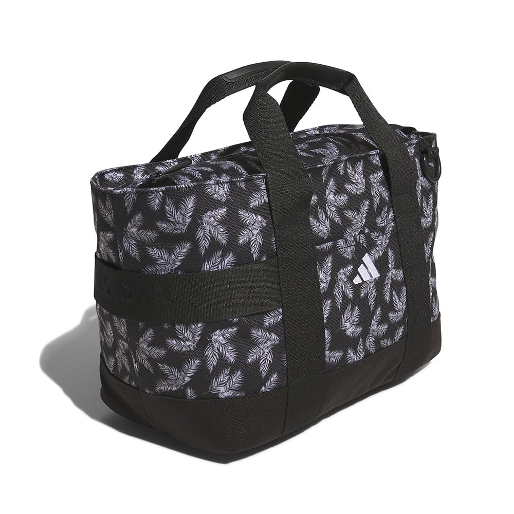 Круглая сумка-тоут Palm Tree Round Tote Bag MMS44 [Adidas Golf] Черный/Белый