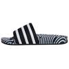 Шлепанцы Adilette Hirocoledge x Adilette Originals 'Takahashi Hiroko - Черно-белые' FY1592