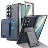 Применимо к чехлу для складного мобильного телефона Samsung ZFold8Ultra, fold7, кожаному защитному чехлу с магнитной сумкой для карт, всестороннему