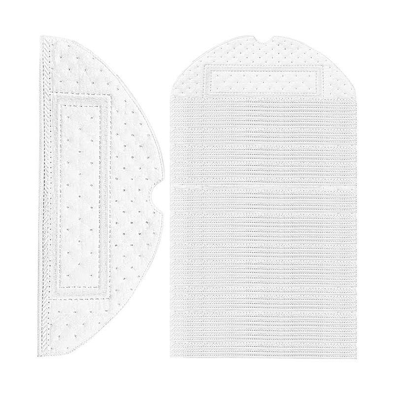 AEE4-60 Pcs Disposable Mopping Pads For Roborock S7/ S7+/ S7 Maxv/ S7 Maxv Ultra/ S7 Maxv Plus/ S7 Pro Ultra Robotic Vacuum