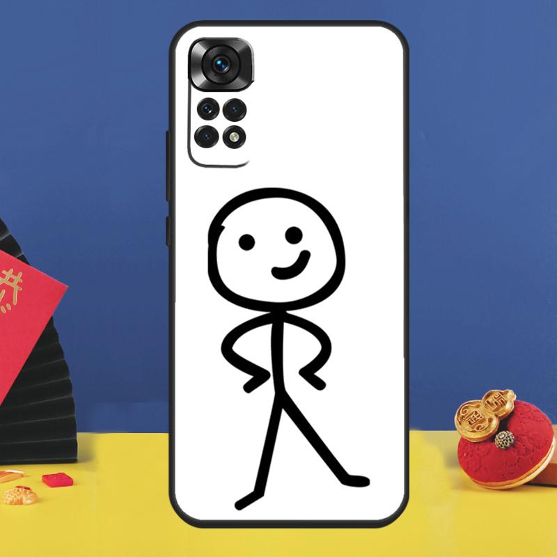 Забавное Выражение Пара Человечек Чехол Для Xiaomi Redmi Note 10 Pro Чехол Для Redmi Note 11 Pro 12 8 9 11S 10S 9S 12C 9C 10C