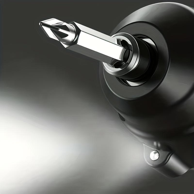 Беспроводная электрическая отвертка с перезаряжаемой эргономичной ручкой, дрель, бит для электроинструмента