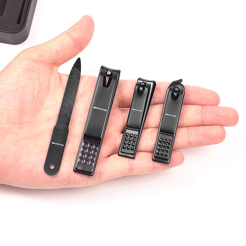 AMG Logo Nail Clipper Manicure Tools Fingernail Clippers For Mercedes Benz AMG W203 W206 W220 W205 W211 W212 W201 W168 W169 GLC