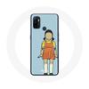 Oppo A53 Case - Squid Game - Giant Doll - Soft - Synthetic - Mixed