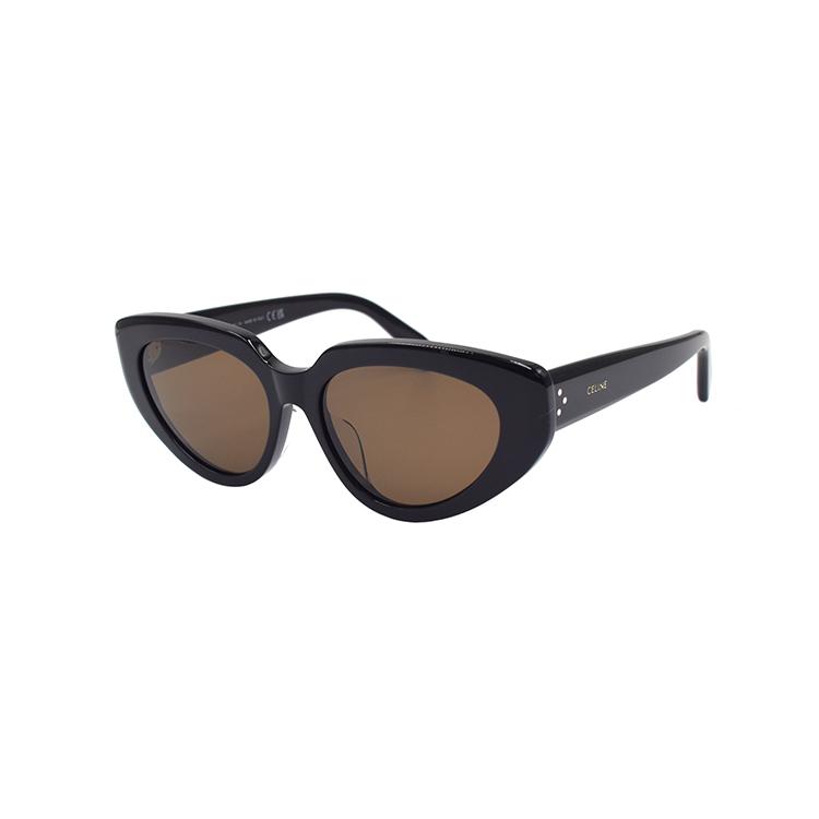 Celine Bold 3 Dots Cat Eye Sunglasses Women sunglasses CL40286F-01E