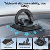 Car Dashboard Phone Holder 360° Rotating Navigation Bracket Non-slip Design Mobile Phone Stand for Automotive and Home Use