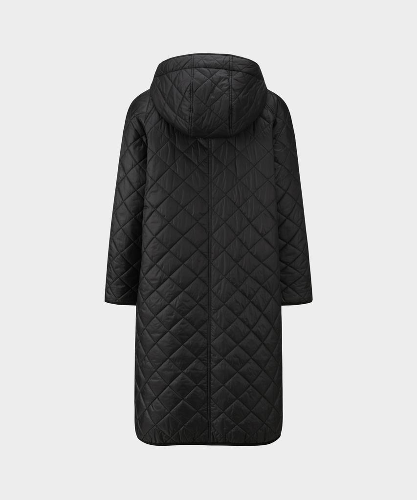 BROOKS BROTHERS [Женский] Стеганый джемпер с капюшоном (черный) (Bbopwbg402)