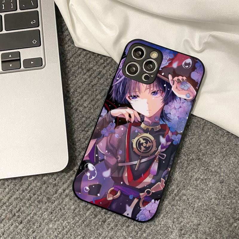 Чехол для телефона Genshin Impact Scaramouche для iPhone 11 12 13 mini pro XS MAX 8 7 6 6S Plus X 5S SE 2020 XR