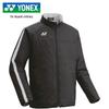 Yonex Warmer Jacket Size M Uni-Lined FW7001-007 007 Black,