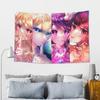 Cute Cartoon Anime Girl Tapestry Room decoration Home Decoration Tapestry Decor Accessories Cute Room Decor