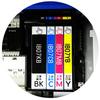 Set of 5 In 4 Colors Compatible Ink for EPSON Large Capacity Ink Cartridge Compatible Equipped with IC Chip IB07KB IB07MB IB07YB IB07CB