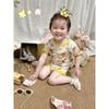New Summer Style Cute Cartoon Dumbo Winnie the Pooh Short Romper Baby Jumpsuit Onesie